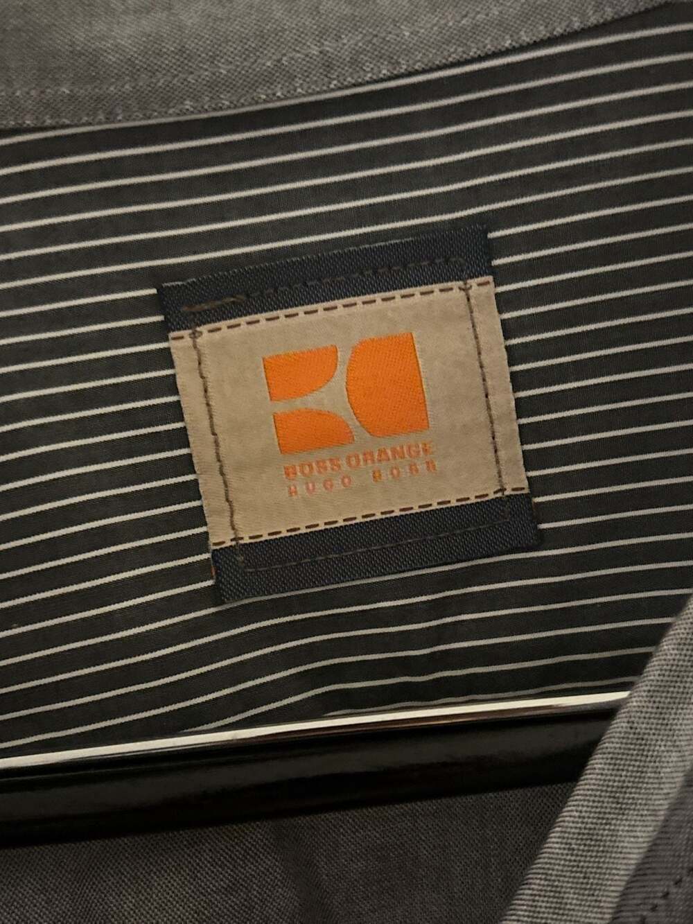 BOSS Orange Hugo Boss Striped Long Sleeve Button Down Shirt
